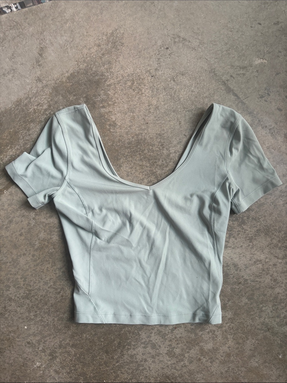 Lululemon nulu align cropped shirt